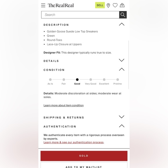 GOLDEN GOOSE SUPERSTAR SIZE 38 AUTHENTICATED - Picture 9 of 10
